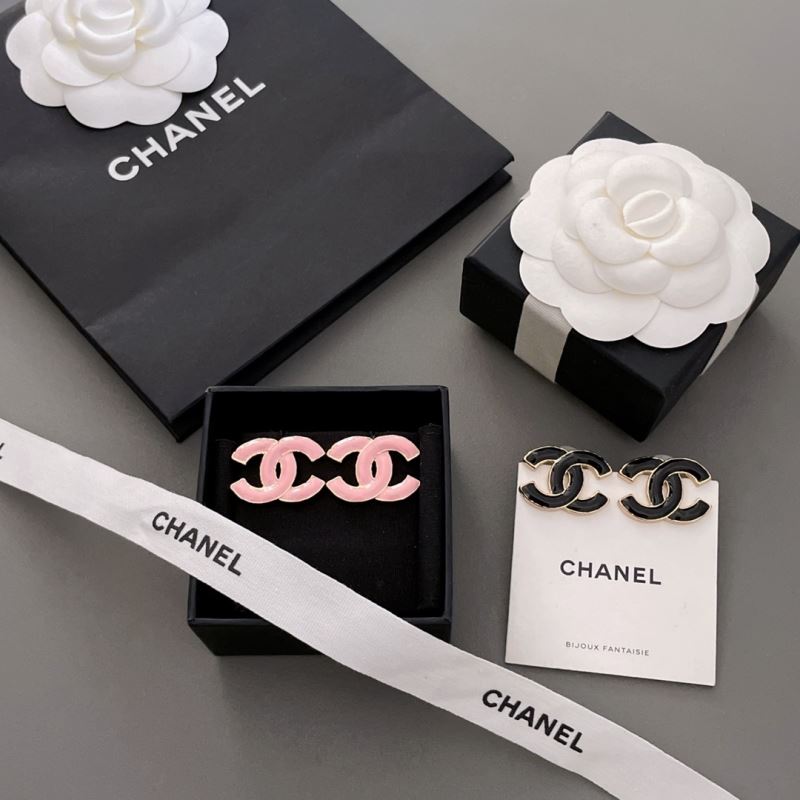 Ch*el earrings